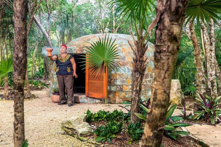 Temazcal ceremony experience Blue Diamond Luxury Boutique Hotel Riviera Maya Temazcal ceremony experience Blue Diamond Luxury Boutique Hotel Riviera Maya