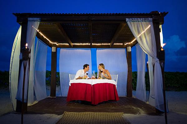Romantic dinner by the beach Blue Diamond Luxury Boutique Hotel Riviera Maya Romantic dinner by the beach Blue Diamond Luxury Boutique Hotel Riviera Maya