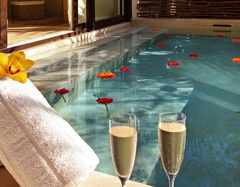 Patio junior suite  Blue Diamond Luxury Boutique Hotel Riviera Maya